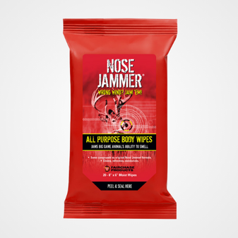 Nose Jammer Body Wipes 20 pk.