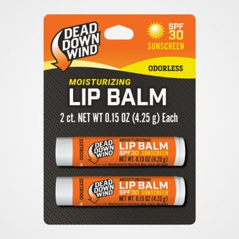 Dead Down Wind Oderless Lip Balm with SPF 30, 2pk