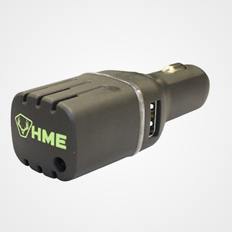 HME Scent Slammer Car Air Purifier Plus Dual USB charger