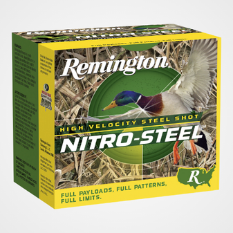 Remington Ammunition Nitro-Steel High Velocity 12Gauge 3" 1 1/4oz BBShot 25 Per Box