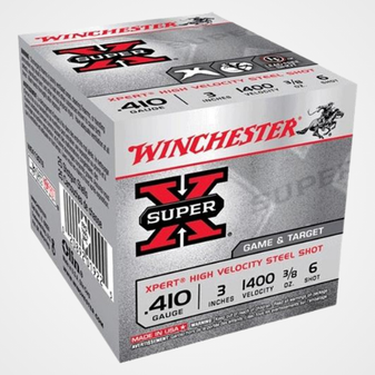 Winchester .410 Bore 3" 3/8oz 1400FPS Super Xpert Steel