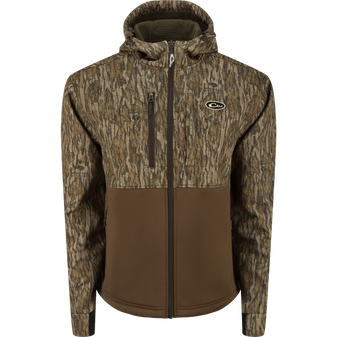Drake MST Hole Shot Hooded Windproof Eqwader Full Zip Jacket