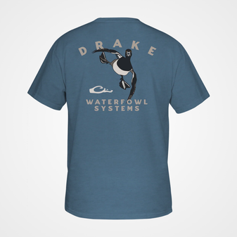 Drake Youth Retro Ringneck T-Shirt