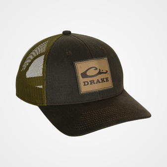 Drake Leather Patch Mesh Back Cap
