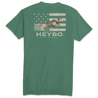 Heybo American Yellow Lab T-Shirt