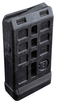 Bergara Rifles BMR 10rd 17 HMR 22 Mag Single Stack For BMR 22 WMR For BMR 17 HMR Black Polymer