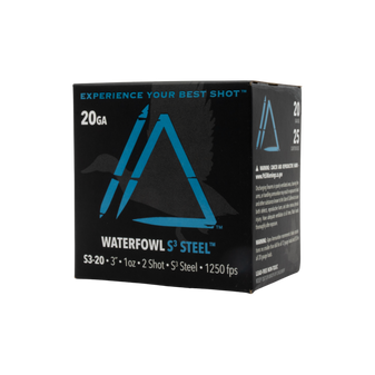Apex Ammunition Waterfowl S3 Steel 20 Gauge 1oz 3'' 25 Shells