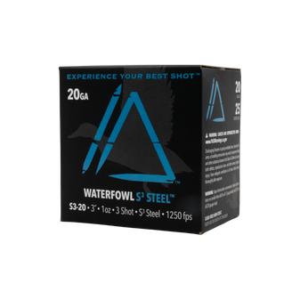 Apex Waterfowl S3 20 Ga Steel 3" 1oz 25 Shells
