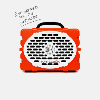 Turtlebox Gen 3 Speaker Orange/White