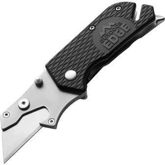 Outdoor Edge UtiliPro Folding Utility Knife 6 in 1 Black