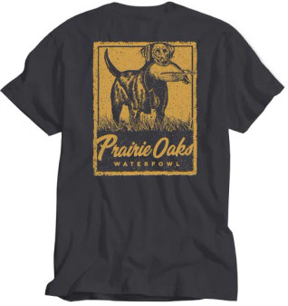 Prairie Oaks Waterfowl Vintage Duck Dog Tee