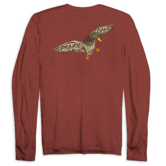 Prairie Oaks Waterfowl Cupped Up Long Sleeve Tee
