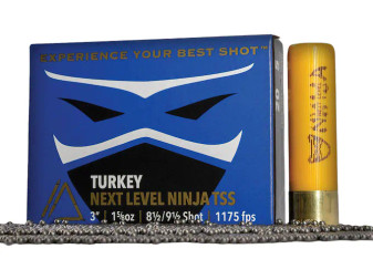 Apex Turkey Ninja Next Level 20 Gauge Ammo 3" #8.5 and #9 TSS Shot 1-5/8 oz Box of 5