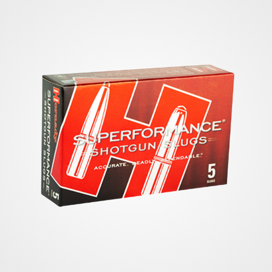 Hornady Superformance 12 Ga 2.75" MonoFlex Slug Shot 5 Shells
