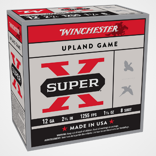 Winchester Super X Heavy Game Load 12Gauge 2.75" 1 1/8oz 8Shot 25 Per Box