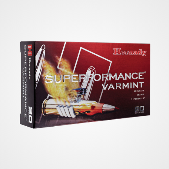 Hornady Superformance Varmint 22-250Rem 50gr Hornady V Max 20 Rounds