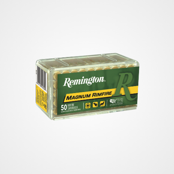 Remington Ammunition Magnum Rimfire 22WMR 40gr Pointed Soft Point 50 Rounds