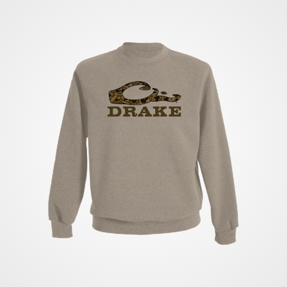 Drake Old School Graphic Crew Sweatshirt