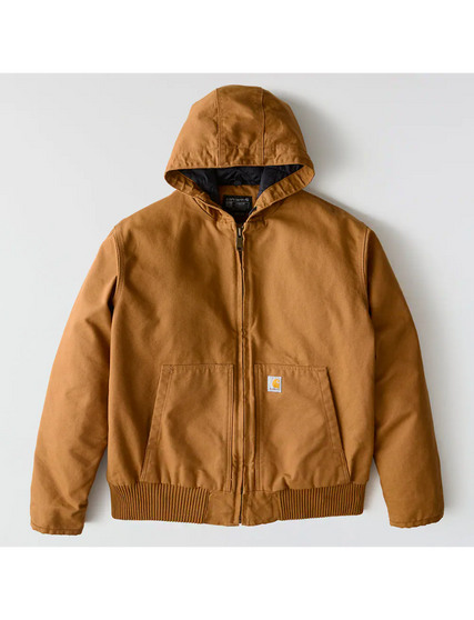 Carhartt Men's Insulated Active Jacket Loose Fit Washed Duck