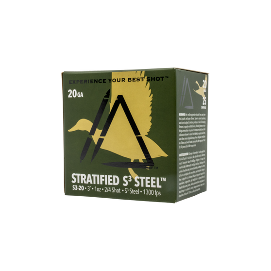 Apex Stratified S3 Steel 20 ga 3" 1 oz Steel #2/4