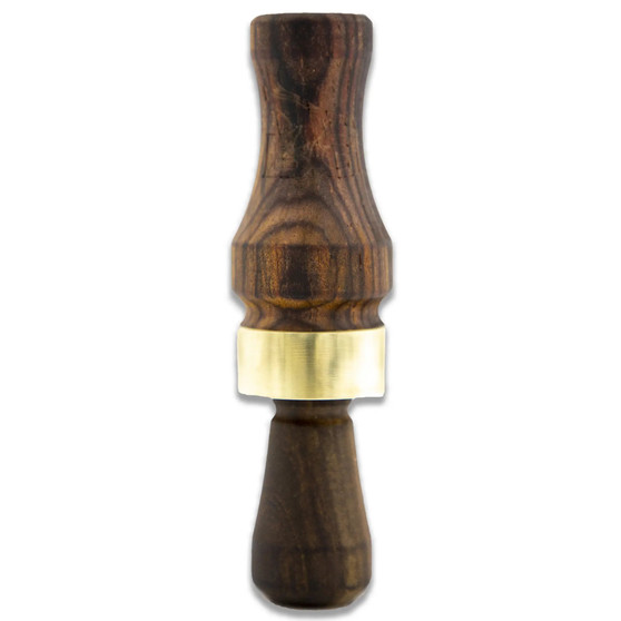 Buck Gardner Double Nasty Acrylic & Wood Double Reed Duck Call-Cocobolo Wood