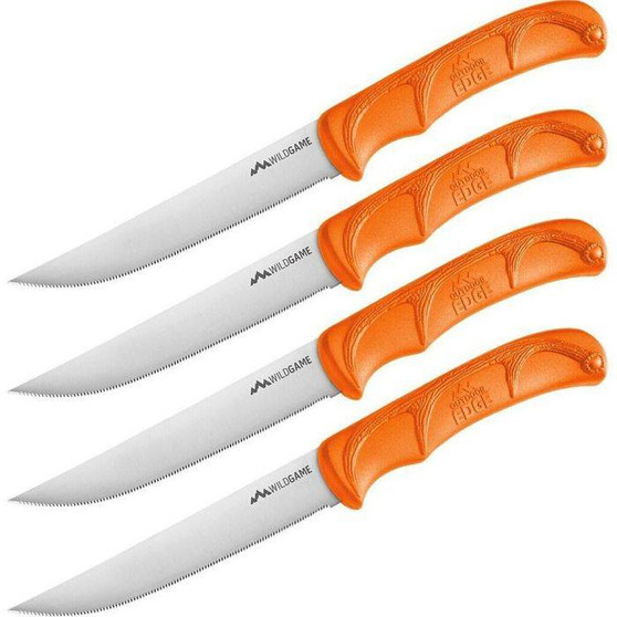 Outdoor Edge 4 Piece Wild Game Steak Knife Set