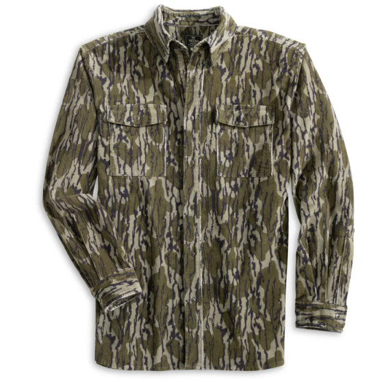 Heybo Cache Corduroy Long Sleeve Button-Up Shirt