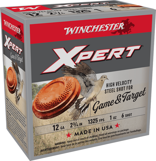 Winchester Super-X 12 Gauge 2 3/4" Shotshells | 1 oz #6 Lead Shot | 25-Round Box
