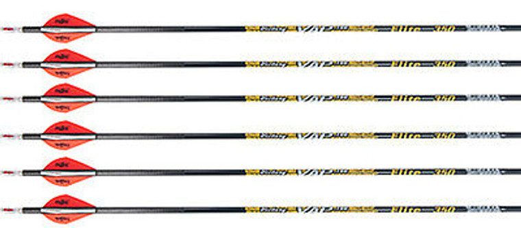 Victory Vap Elite Arrows 300 Blazer Vanes 6 Pack