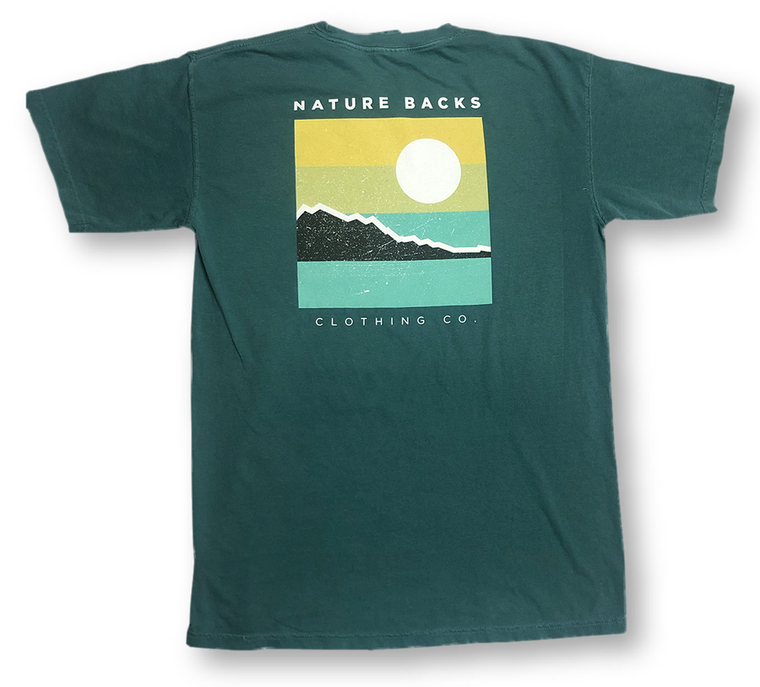 Nature Back Shoreline Jade T-Shirt