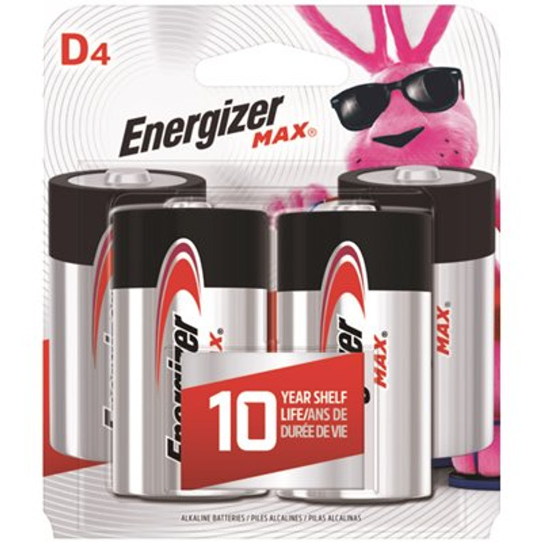 Energizer MAX Alkaline D-4