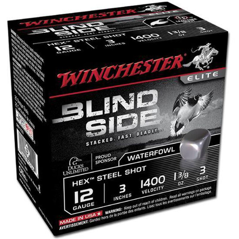 Winchester Blindside 12 Gauge 3" 1 3/8 oz 25 Rounds