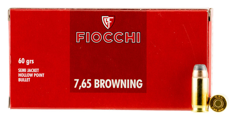 Fiocchi Shooting Dynamics 32 ACP 60 Grain 50 Rounds