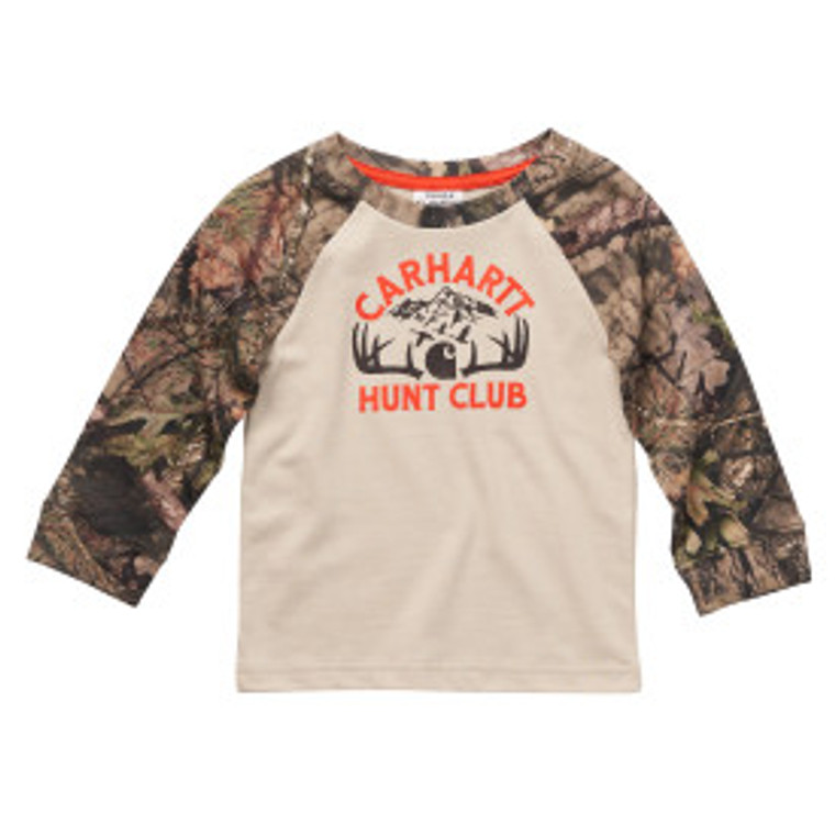 Carhartt Kids Long Sleeve Hunt Club Tee Mossy Oak