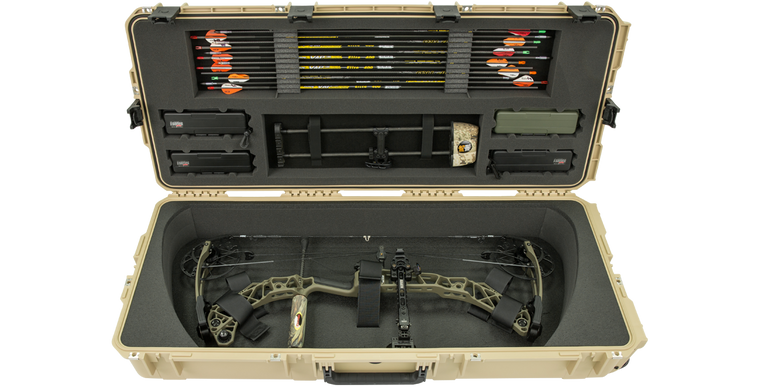 SKB I-Series 4217 Parallel Limb Bow Case- Desert Tan