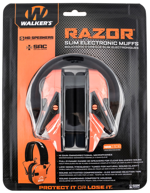 Walker's Razor Slim Electronic Muffs