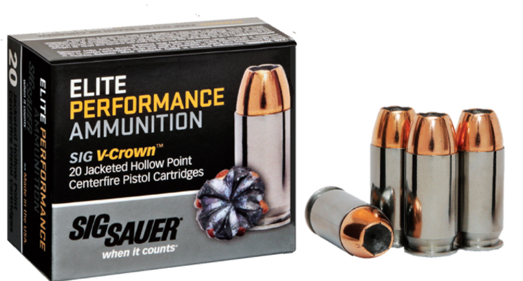 Sig Sauer Elite V-Crown 9mm Luger 124 Grain 20 Rounds