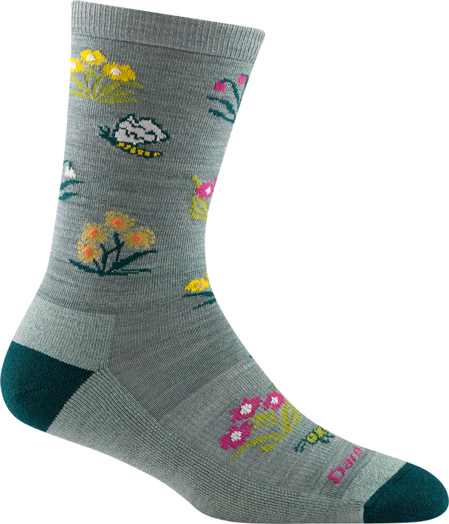 Darn Tough Vermont Women's Cottage Bloom Crew Lightweight Lifestyle Sock