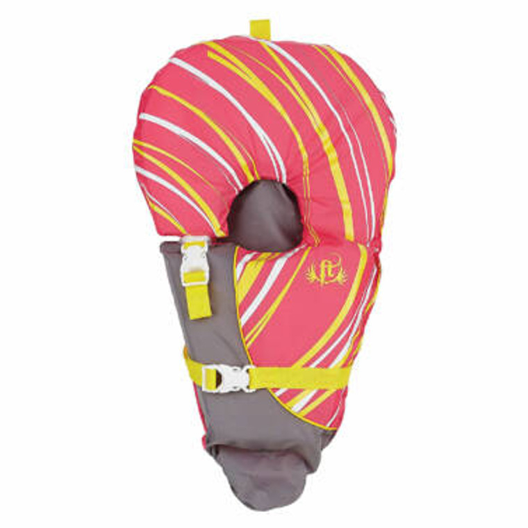 Onyx Full Throttle Infant Life Vest PFD- Pink/Yellow