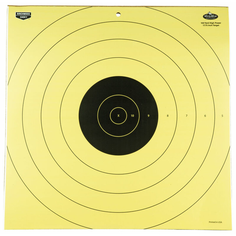 Birchwood Casey Dirty Bird 100 Yard High Power 17.75" Target Contrasting Colors 5 Pack