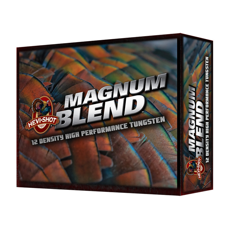 Hevi Shot Magnum Blend Turkey 12 Gauge  3" #5, #6, and #7 Shot 2oz 5 Rounds