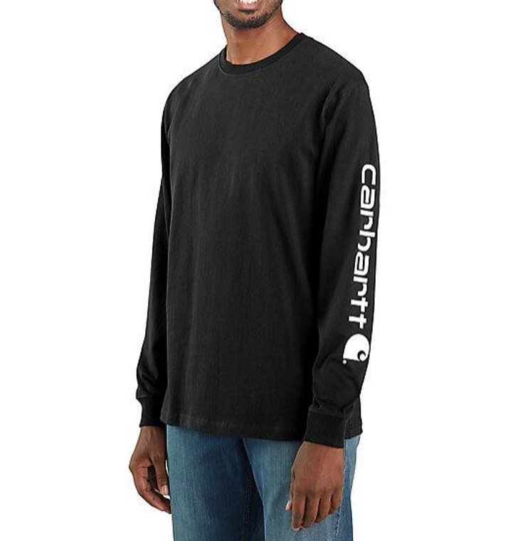 Carhartt Long-Sleeve Logo Graphic T-Shirt