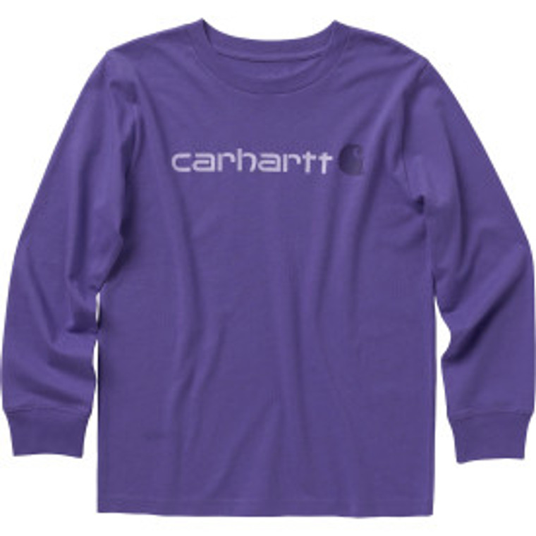 Carhartt Kids Long-Sleeve Core Logo T-Shirt