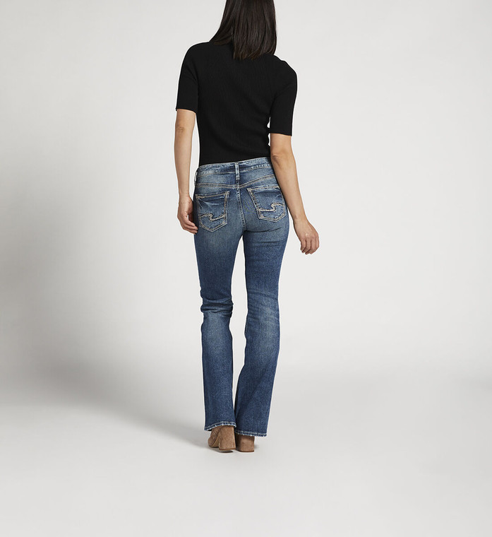 Silver Suki Mid Rise Bootcut Jeans