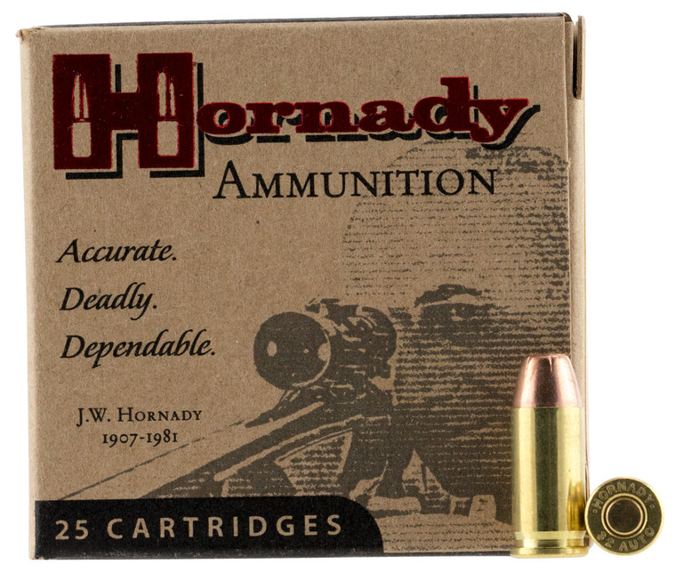 Hornady  32 ACP 60 gr XTP Jacket Hollow Point 25 Rounds