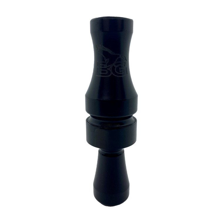 Buck Gardner Acrylic Double Nasty Double Reed Call Black