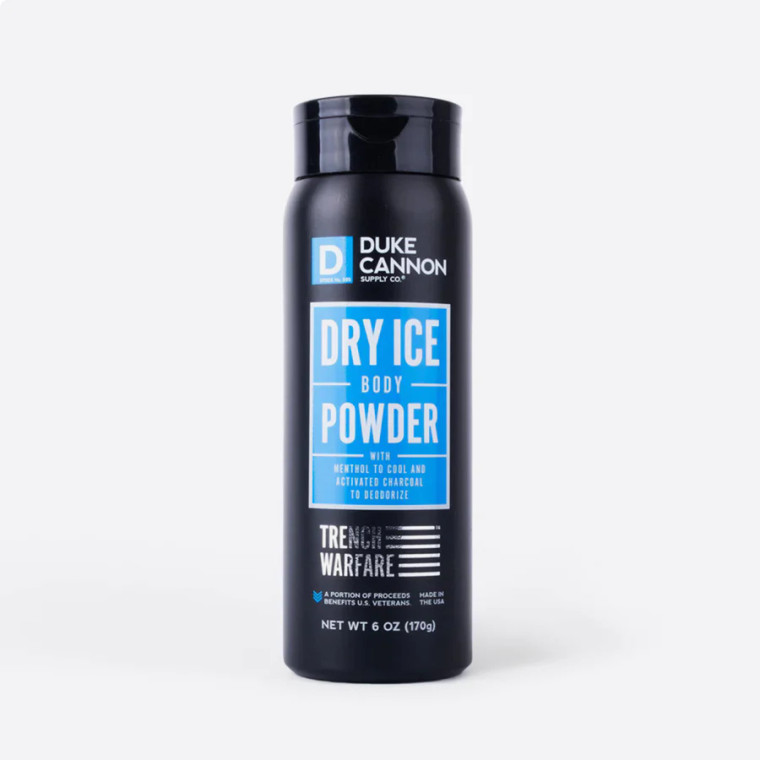 Duke Cannon Dry Ice Body Powder