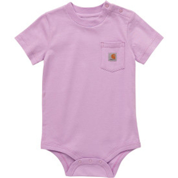 Carhartt Kids Short-Sleeve Pocket Bodysuit