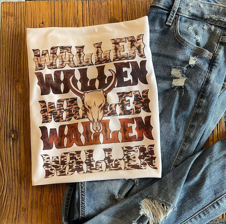 Wallen Wallen Wallen Skull Tee