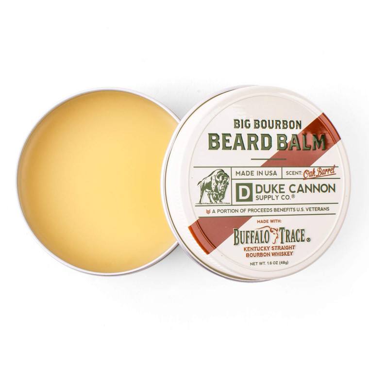 Duke Cannon Bourbon Beard Balm Oak Barrel